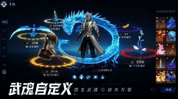 绝世斗罗等级界面展示，角色周身环绕红色魂环，背景为神界之门开启特效，预示即将突破至神官境界