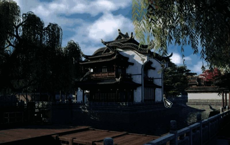 双修玩法界面展示，两名角色盘膝对坐，周围环绕灵气特效，界面显示双修进度与增益效果