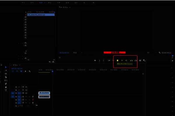 操作按钮区域高亮，显示播放、停止与切回功能