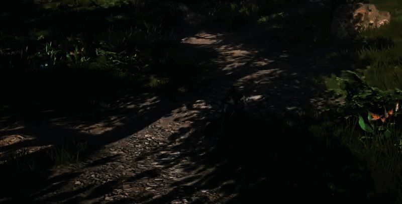 青然林地图局部截图，红色标记清晰标注出青衣楼主的两个可能刷新坐标