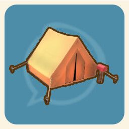 游戏内第一天结束的画面，太阳缓缓落下，角色站在小屋前，界面弹出‘新的家园’成就解锁提示