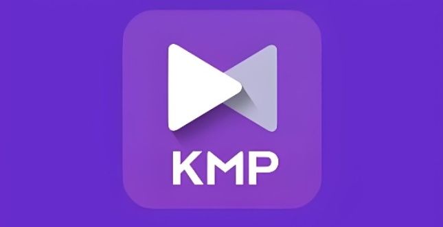 KMPlayer播放器主界面展示，界面简洁，支持多种视频格式播放