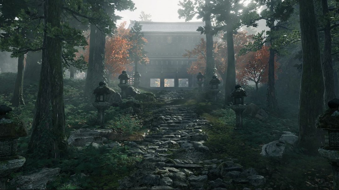 Katana引擎技术白皮书封面特写：金属质感LOGO与‘Proprietary Engine Since 2012’字样，背景为引擎支持的多款代表作游戏图标环形排列